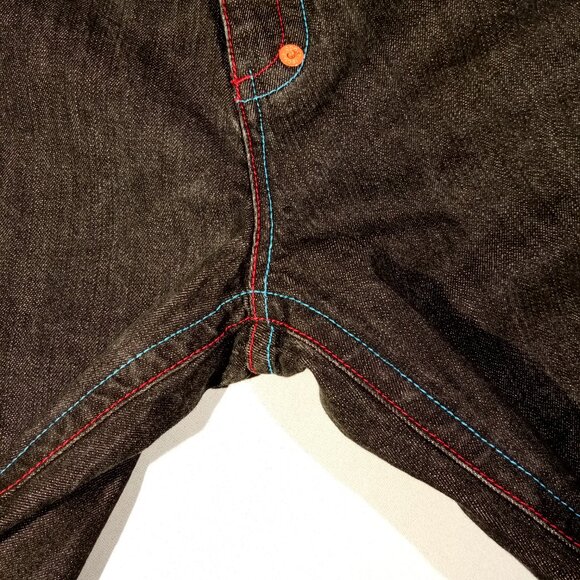 COOGI Shorts Men's 42  Monsters & Dragons  Embroidered  Y2K  Baggy  Hip Hop EXC - Picture 12 of 12